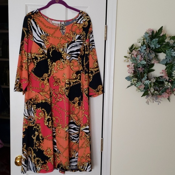 susan graver swing dress